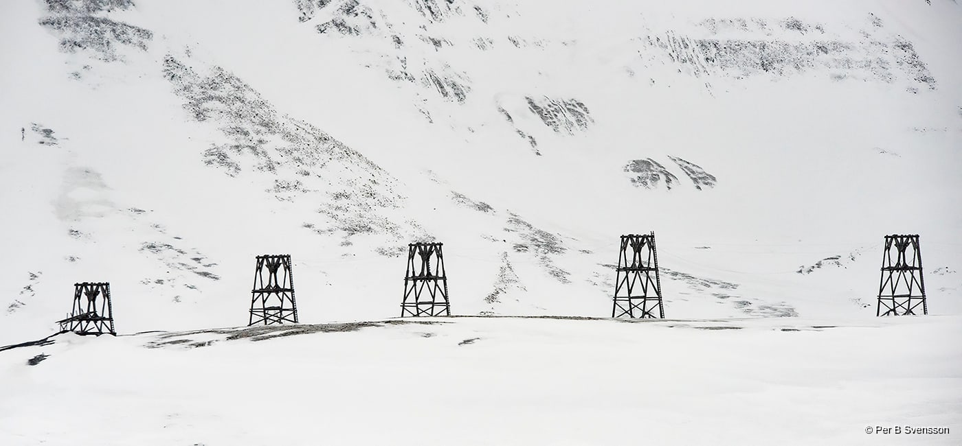 Svalbard smukke landskab