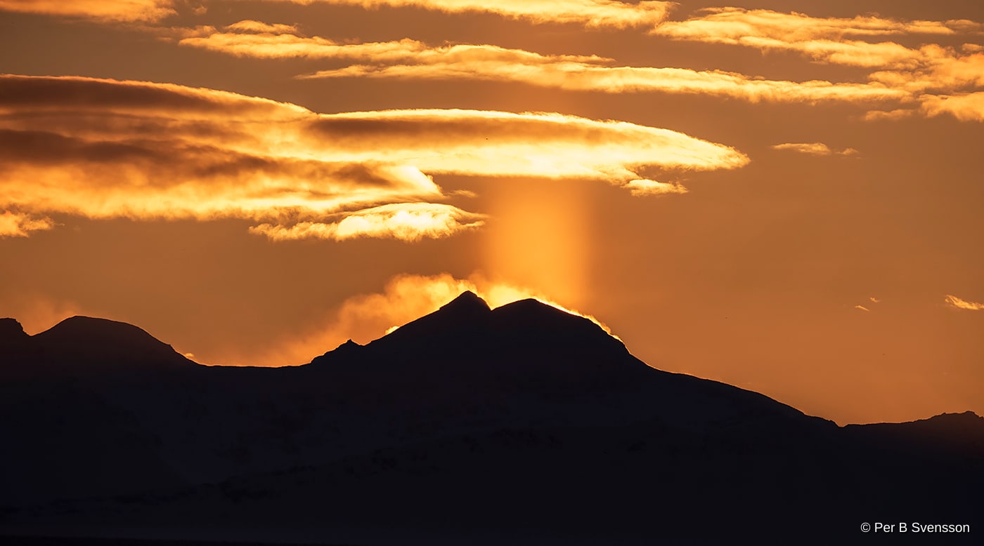 Svalbard smukke landskab