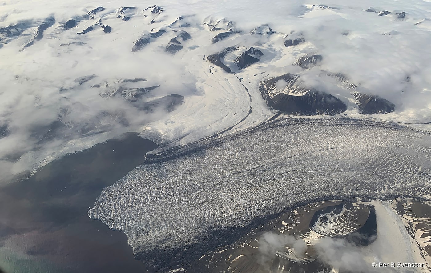 Gletsjer fra Svalbard