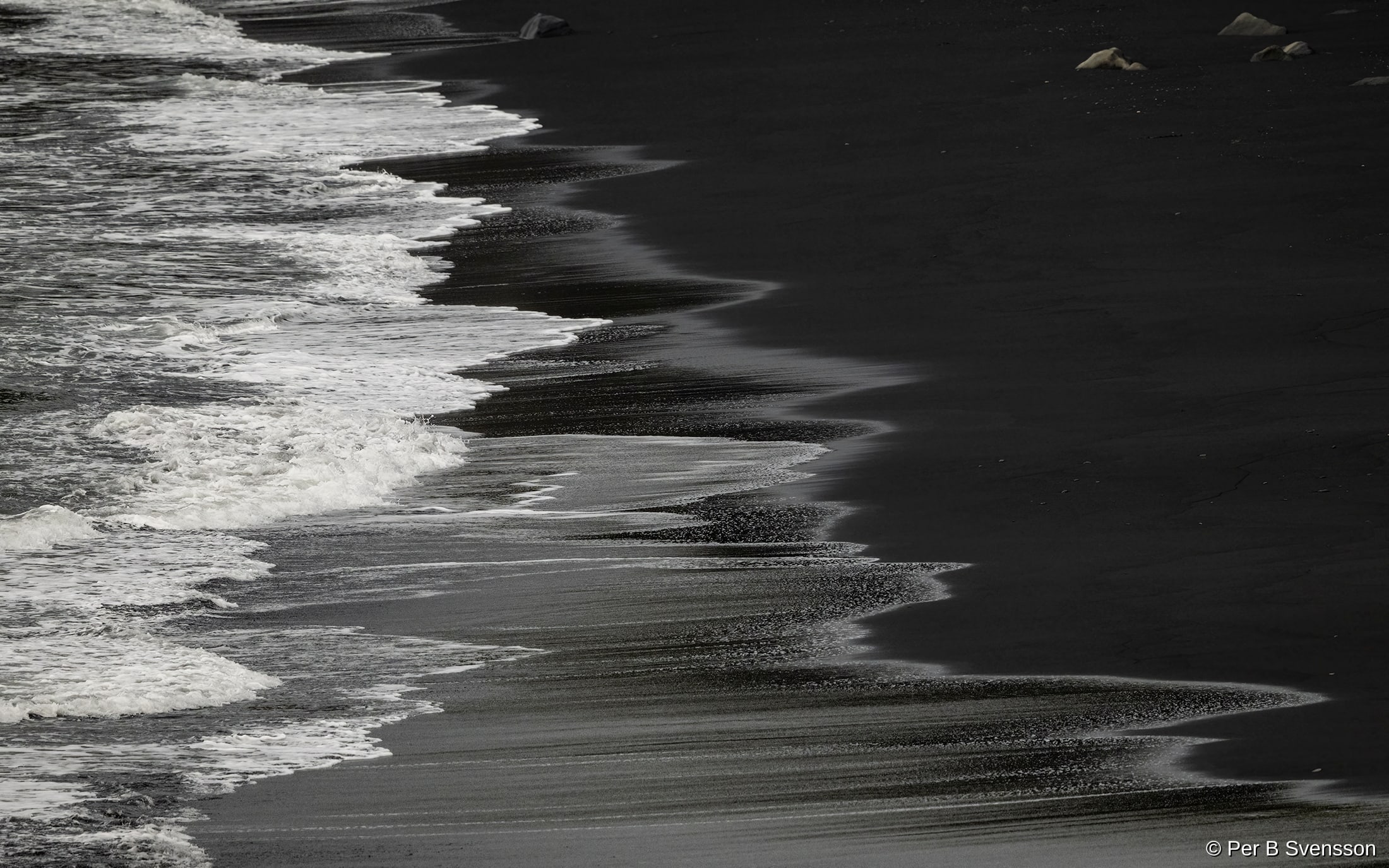 Islands sorte Strande
