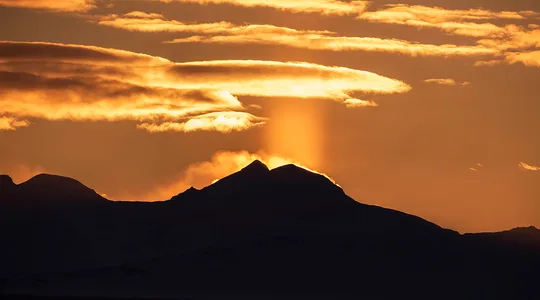 Svalbard smukke landskab