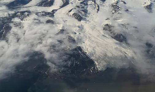 Gletsjer fra Svalbard